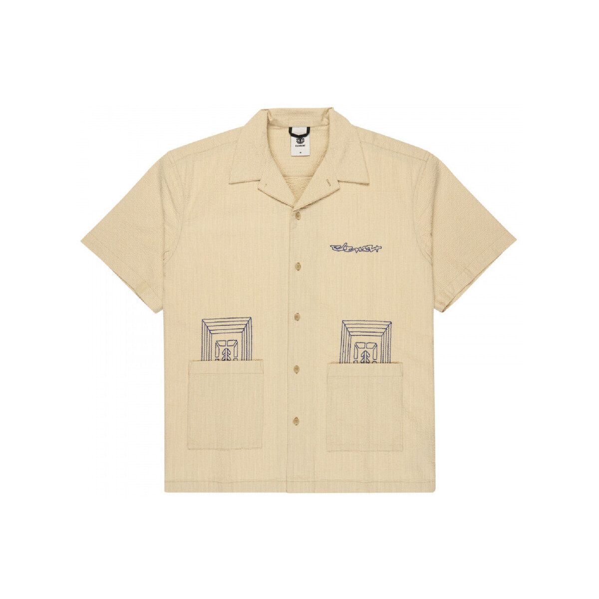 Element  Seersucker embroidery  Béžová