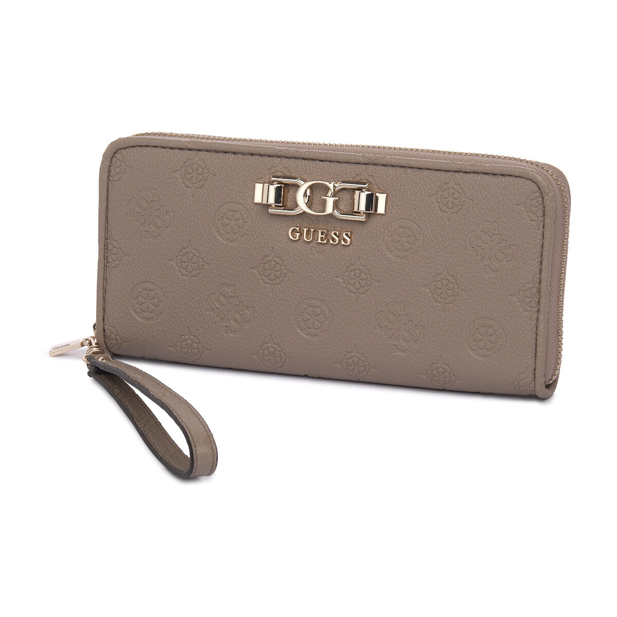 Guess  DKO ANISE LARGE ZIP  Hnědá