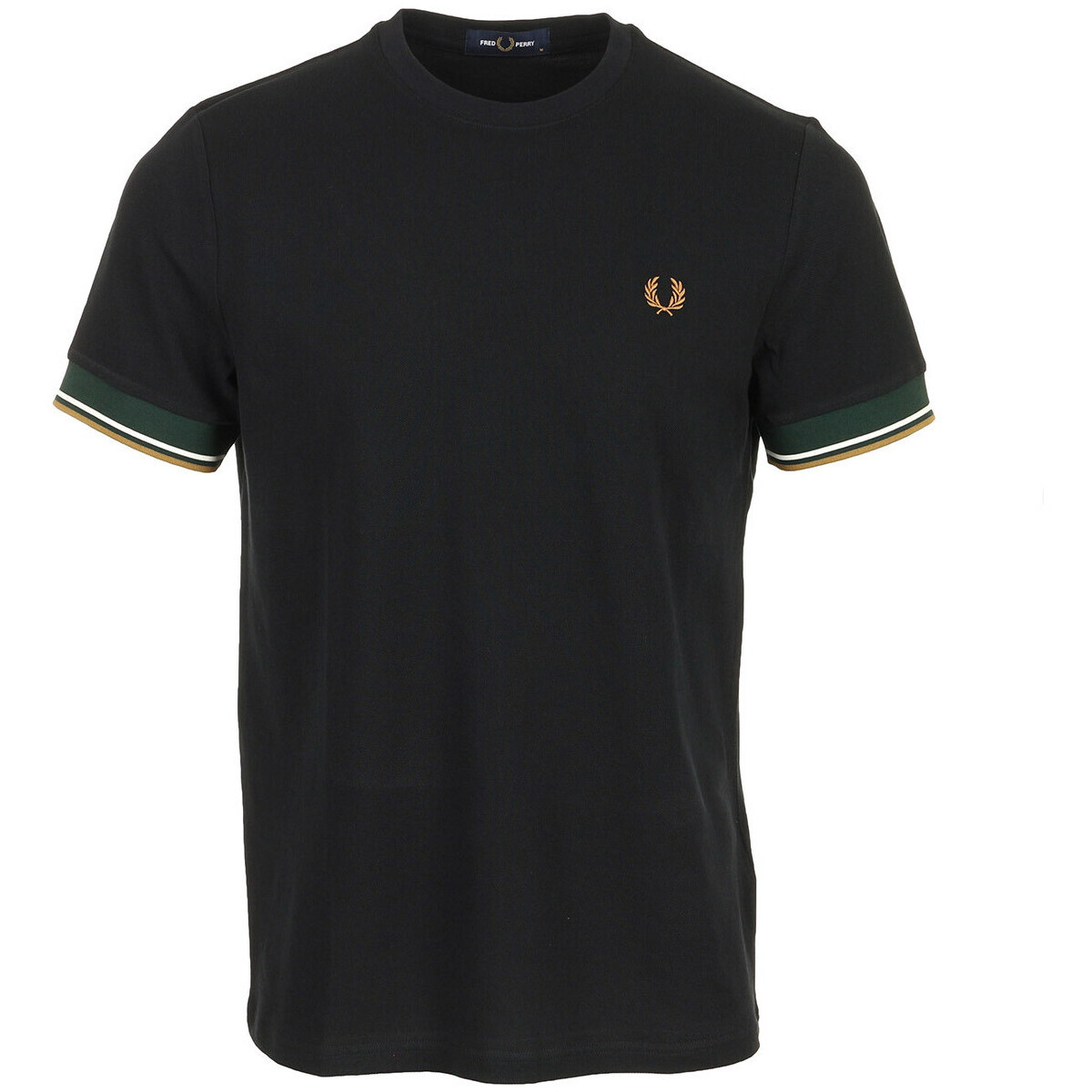 Fred Perry  Twin Tipped Cuff  Černá