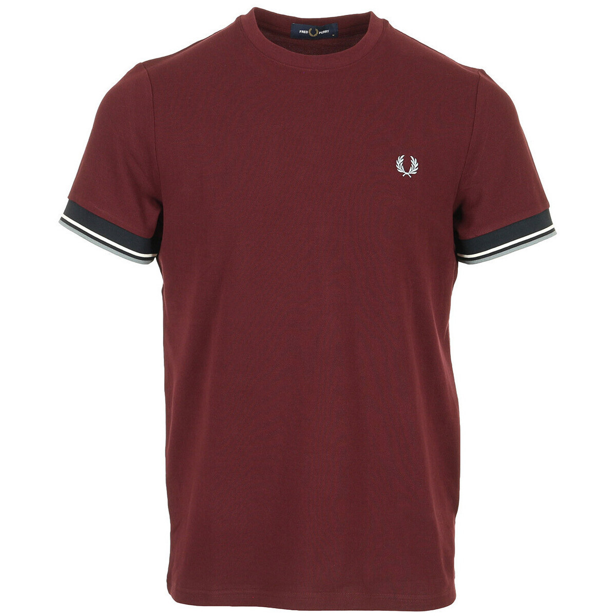 Fred Perry  Twin Tipped Cuff T-Shirt  Červená