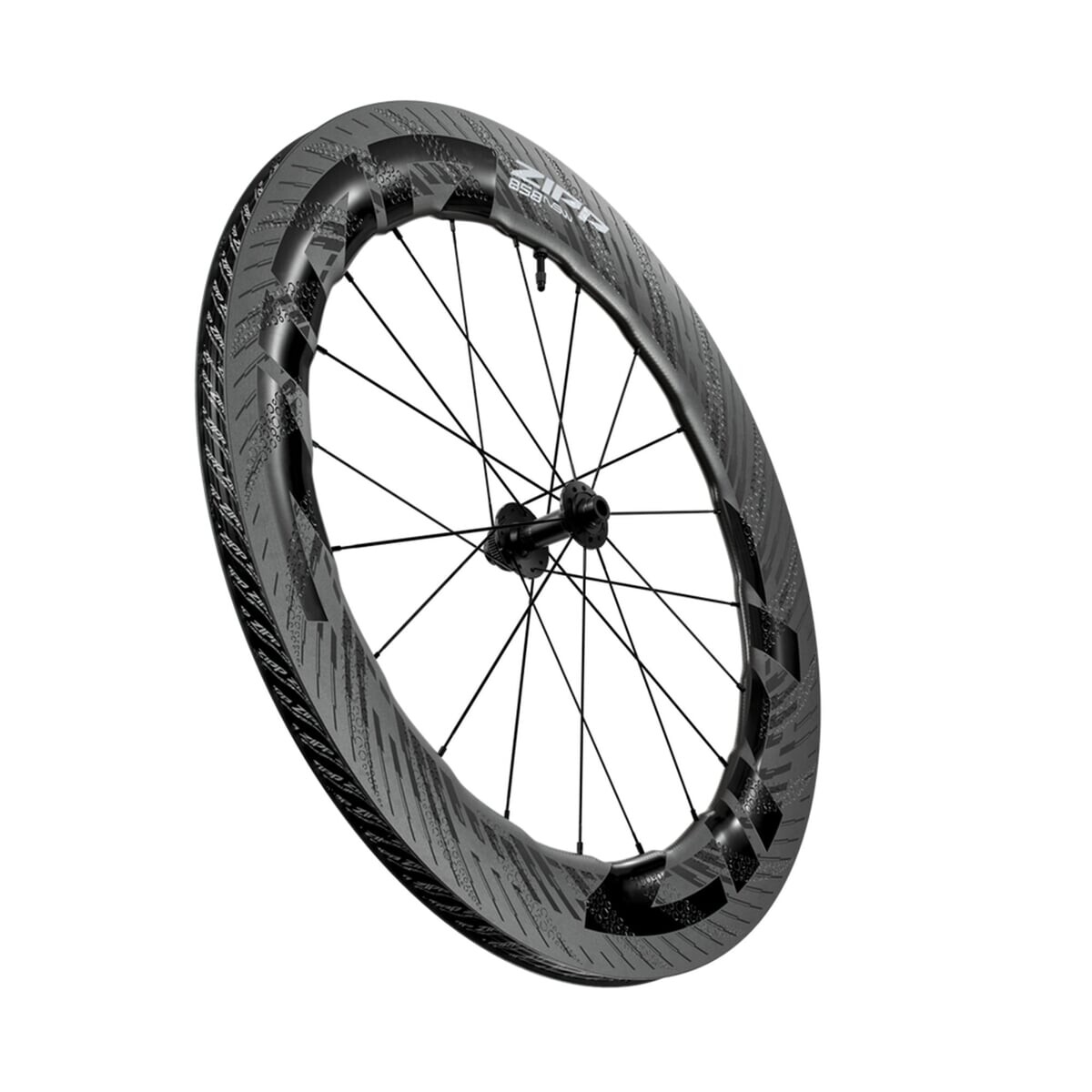 SRAM ZIPP Přední zapletené kolo ZIPP AMWH 858 NSW TL DBCL 700F 12X100 STD D1