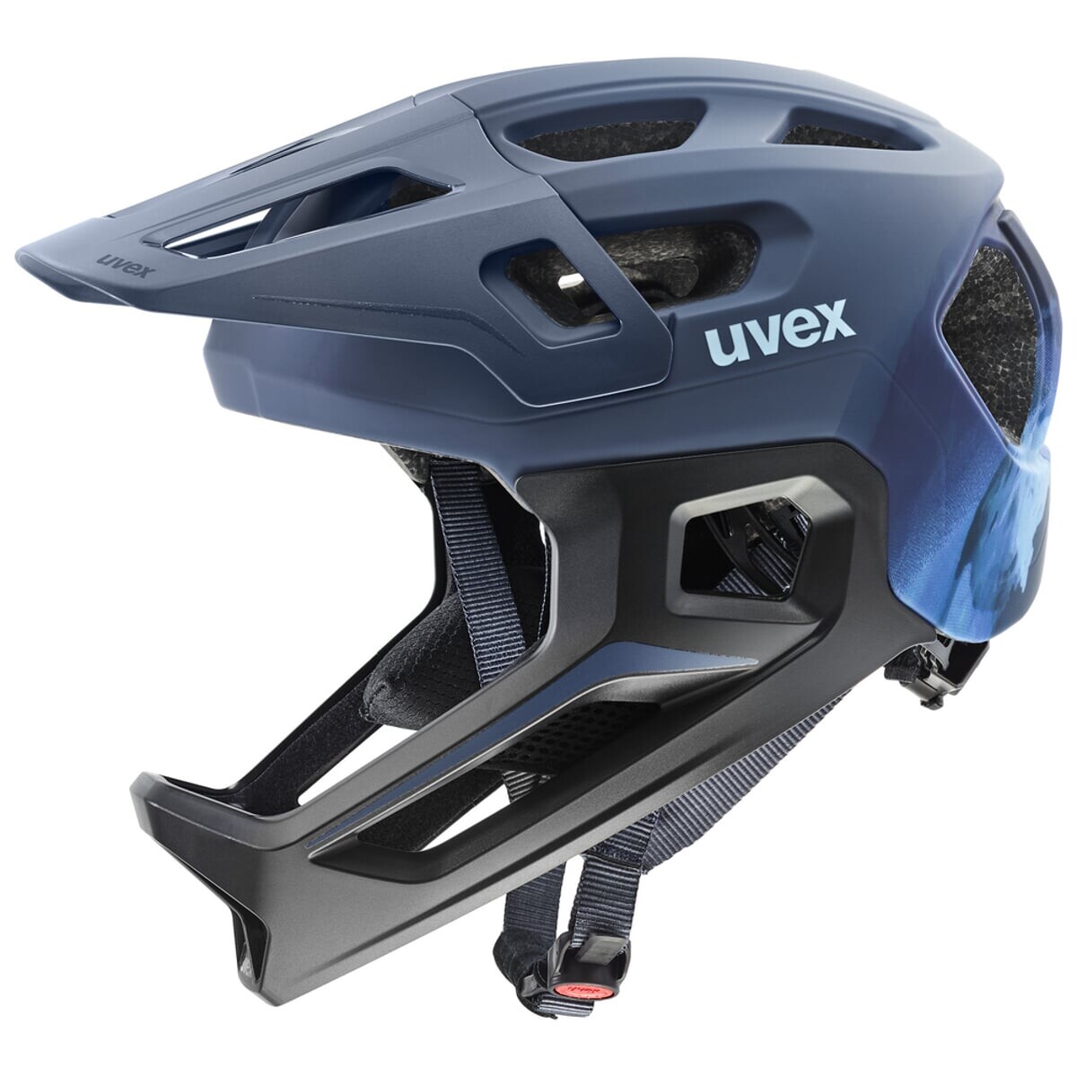 UVEX HELMA REACT JR FULLFACE DUSK BLUE MATT (S4146980200)