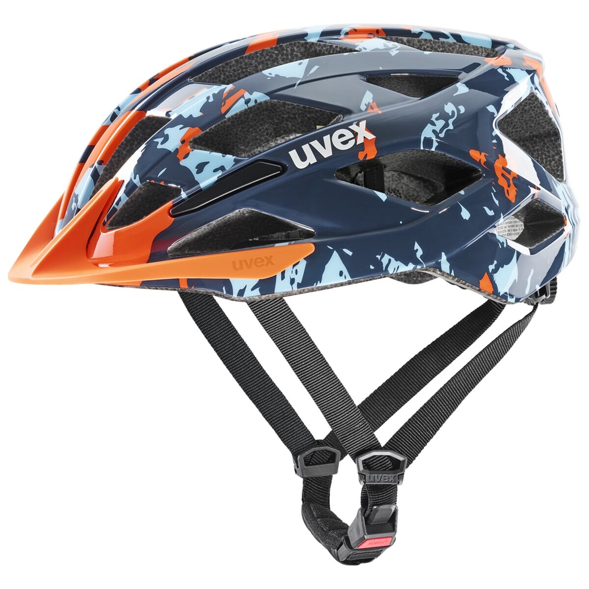 UVEX HELMA AIR WING 2 PAPAYA-BUBBLE BLUE (S4146640100) Velikost: 50-54