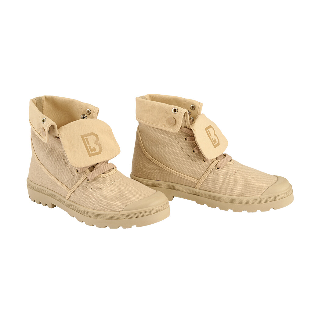 Boty Brandit Military Canvas Sneaker High - béžové,