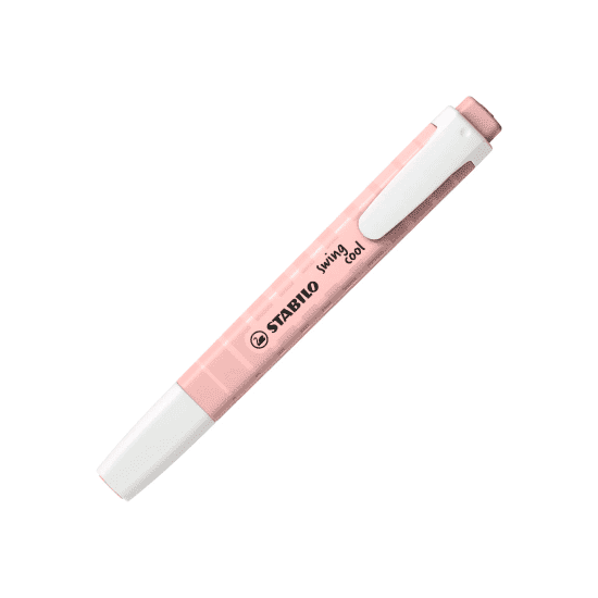 STABILO Zvýrazňovač STABILO swing cool NatureCOLORS - 1 ks - růžová 275/128