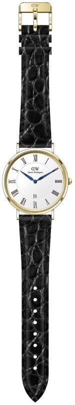 Daniel Wellington Classic 40 Roman Numerals Black Croc Belly G DW00100915