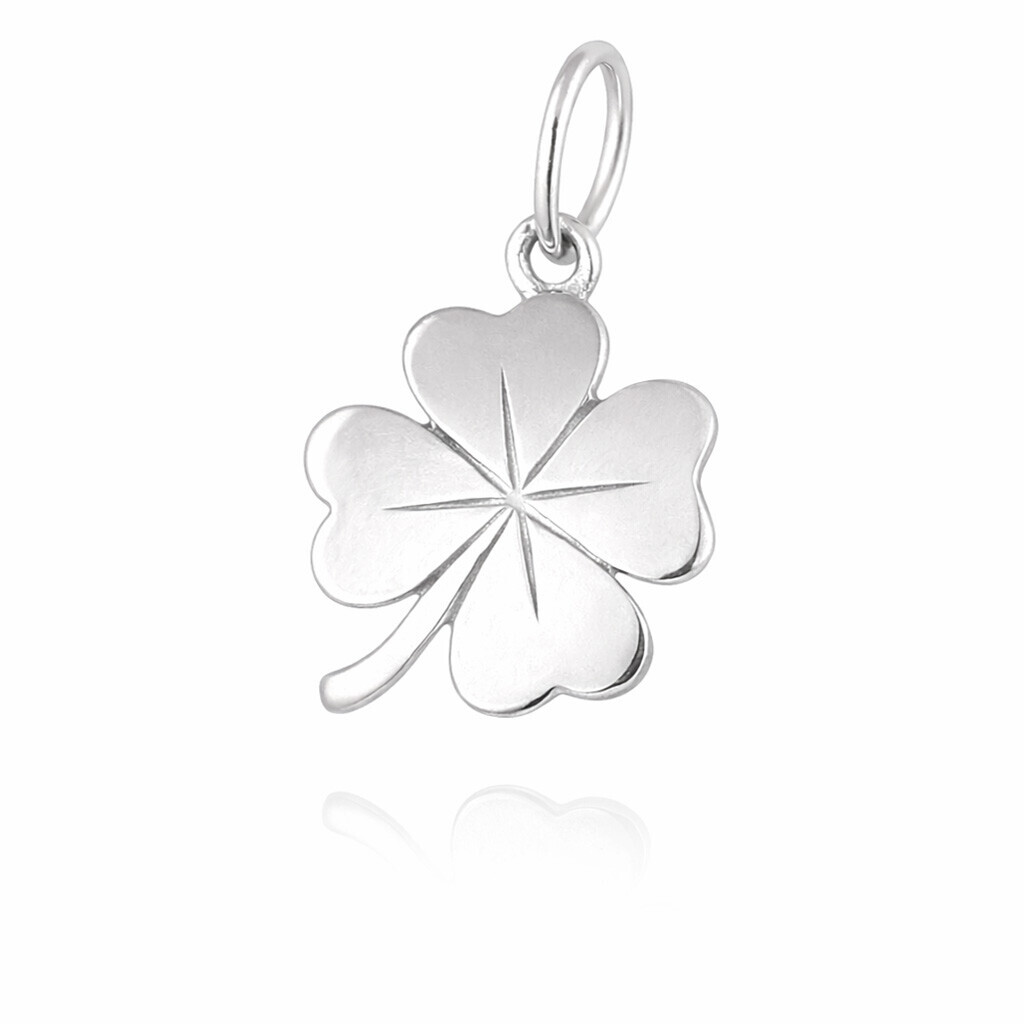 Soliter Půvabný stříbrný přívěsek Čtyřlístek 441 001 02075 04