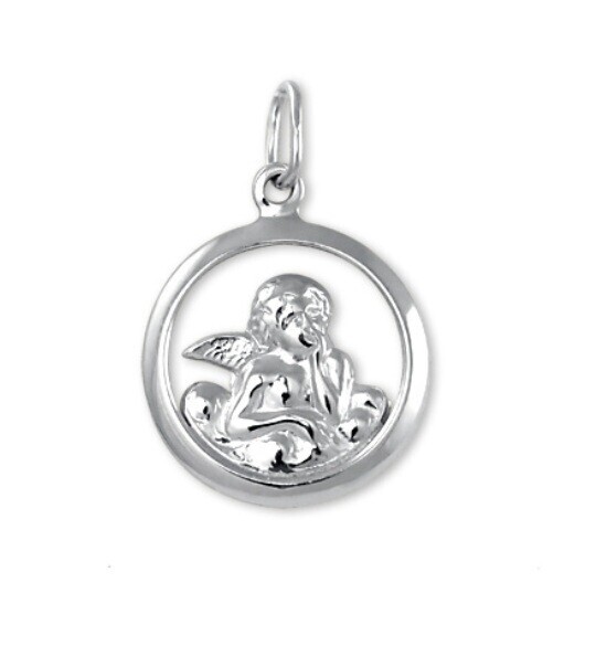 Soliter Originální stříbrný přívěsek Andělíček 441 001 01605 04