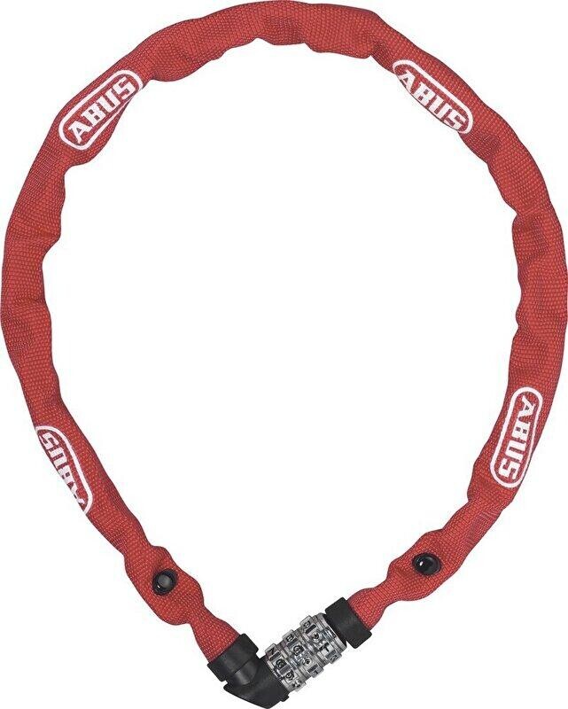 Abus řetězový zámek 1200/110 web red kódový