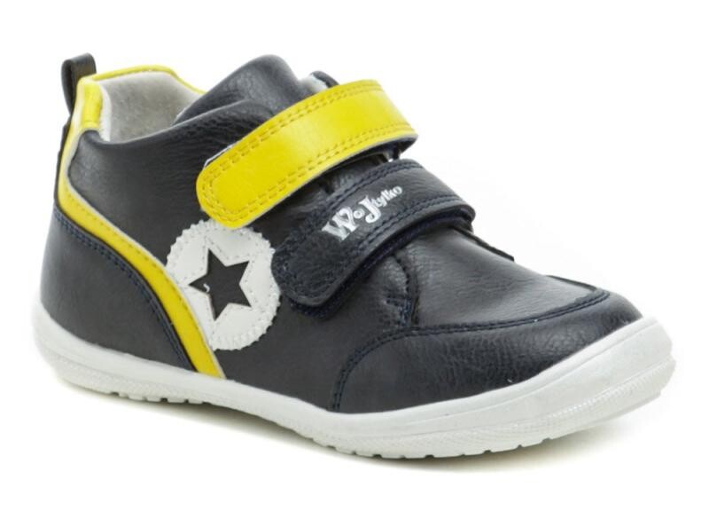 Wojtylko 1T22003 modré dětské polobotky