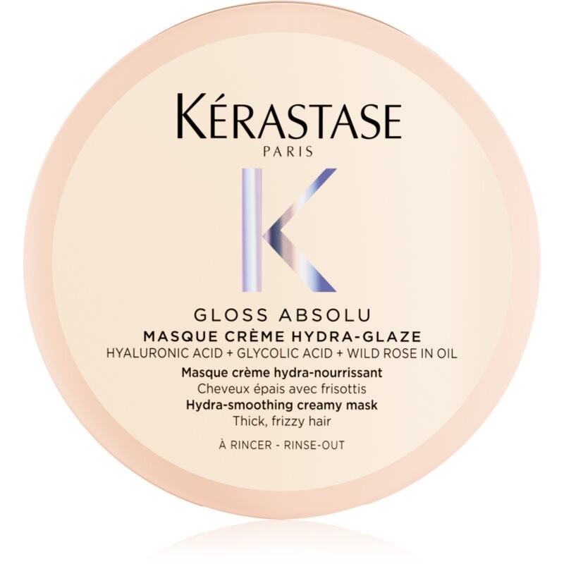 Kérastase Gloss Absolu maska na vlasy pro nepoddajné a krepatějící se vlasy 75 ml