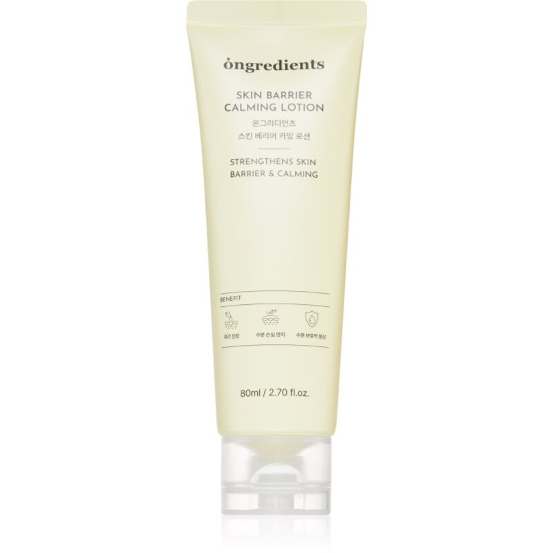 Ongredients Skin Barrier Lotion hydratační pleťové mléko pro posílení kožní bariéry 80 ml