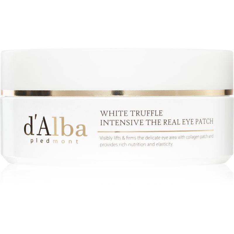 d'Alba White Truffle Intensive The Real Eye Patch hydrogelové polštářky na oční okolí 90 g