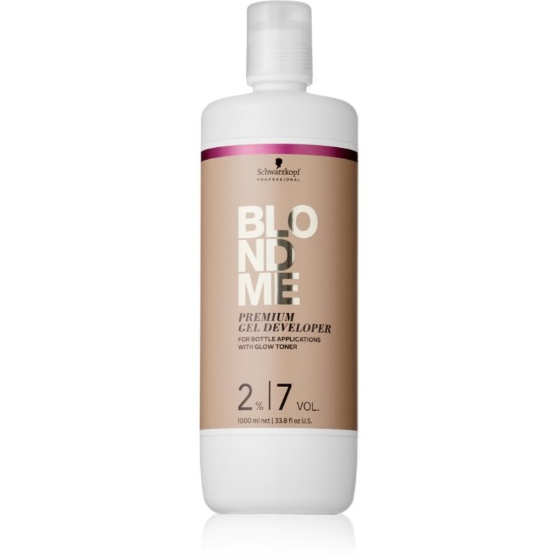 Schwarzkopf Professional Blondme Premium Gel Developer vyvíječ barvy 2% 1000 ml