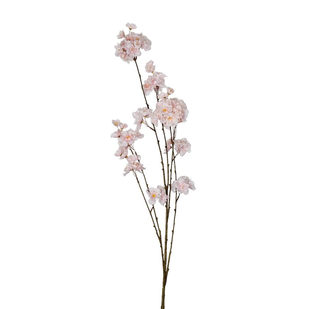 FLORISTA Větvička kvetoucí broskvoň 116 cm - růžová