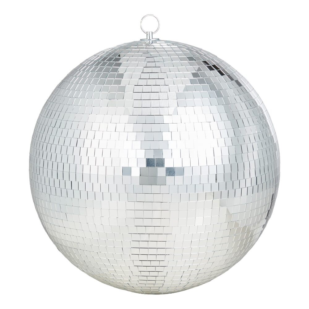 Disco koule 37 cm - stříbrná