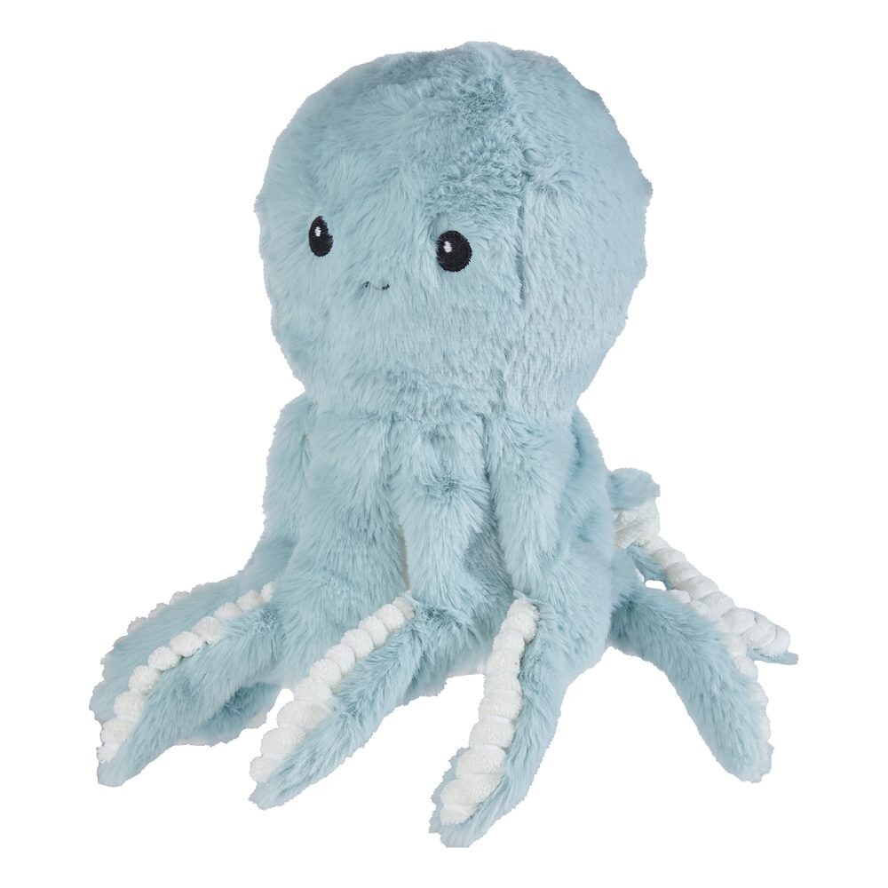 SOFT HUGHS Chobotnice plyšová 35 cm - sv. modrá