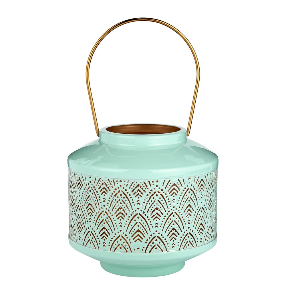 WABI SABI Lucerna 17 cm - tyrkysová