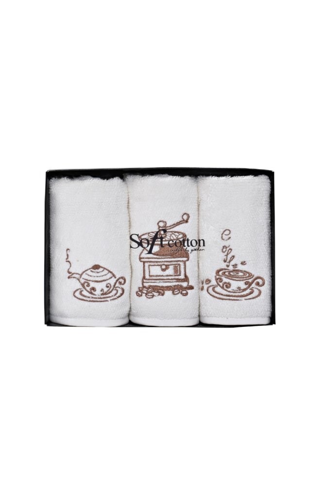 Soft Cotton Kuchyňské utěrky COFFEE