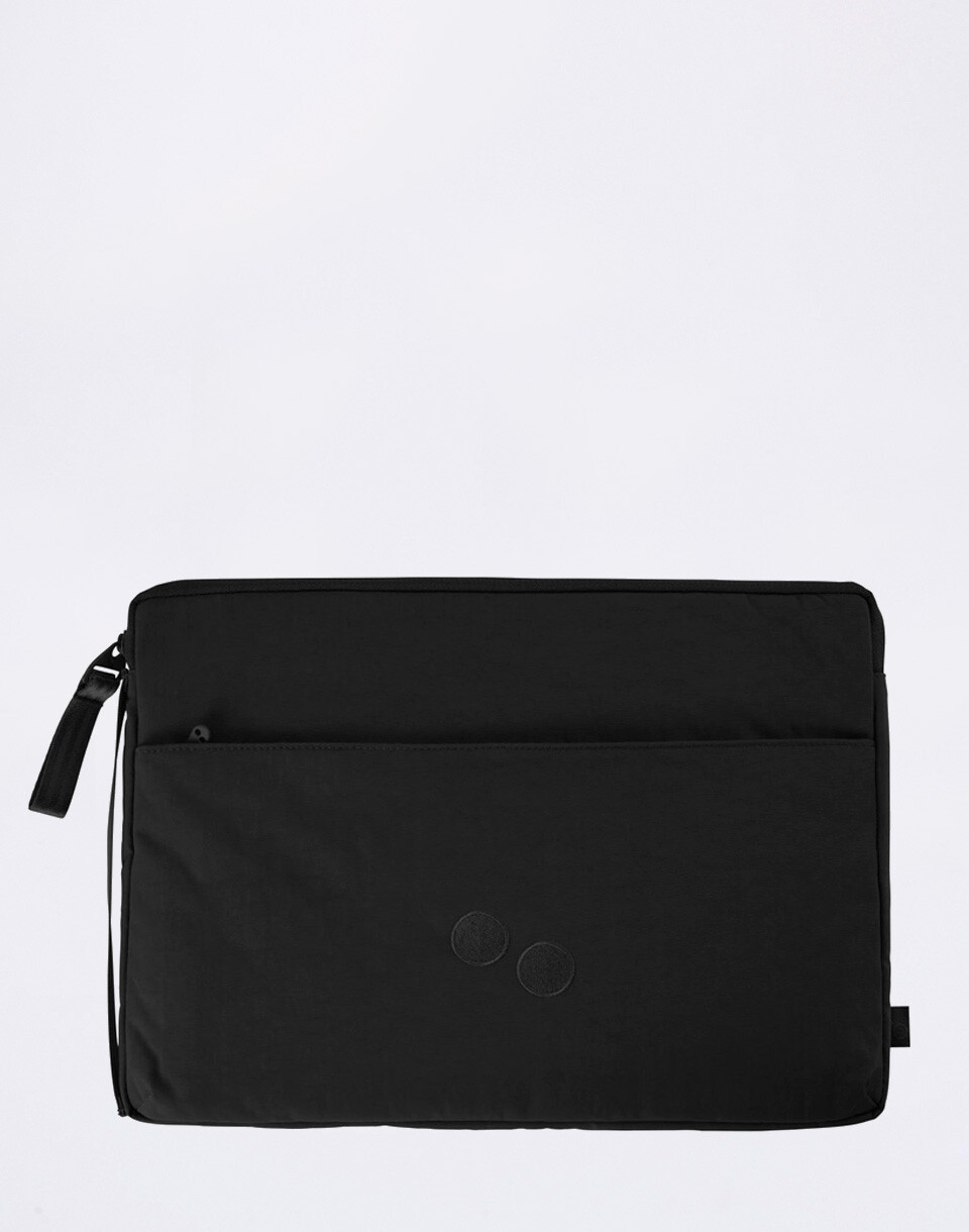 pinqponq Laptop Sleeve 16 Crinkle Black