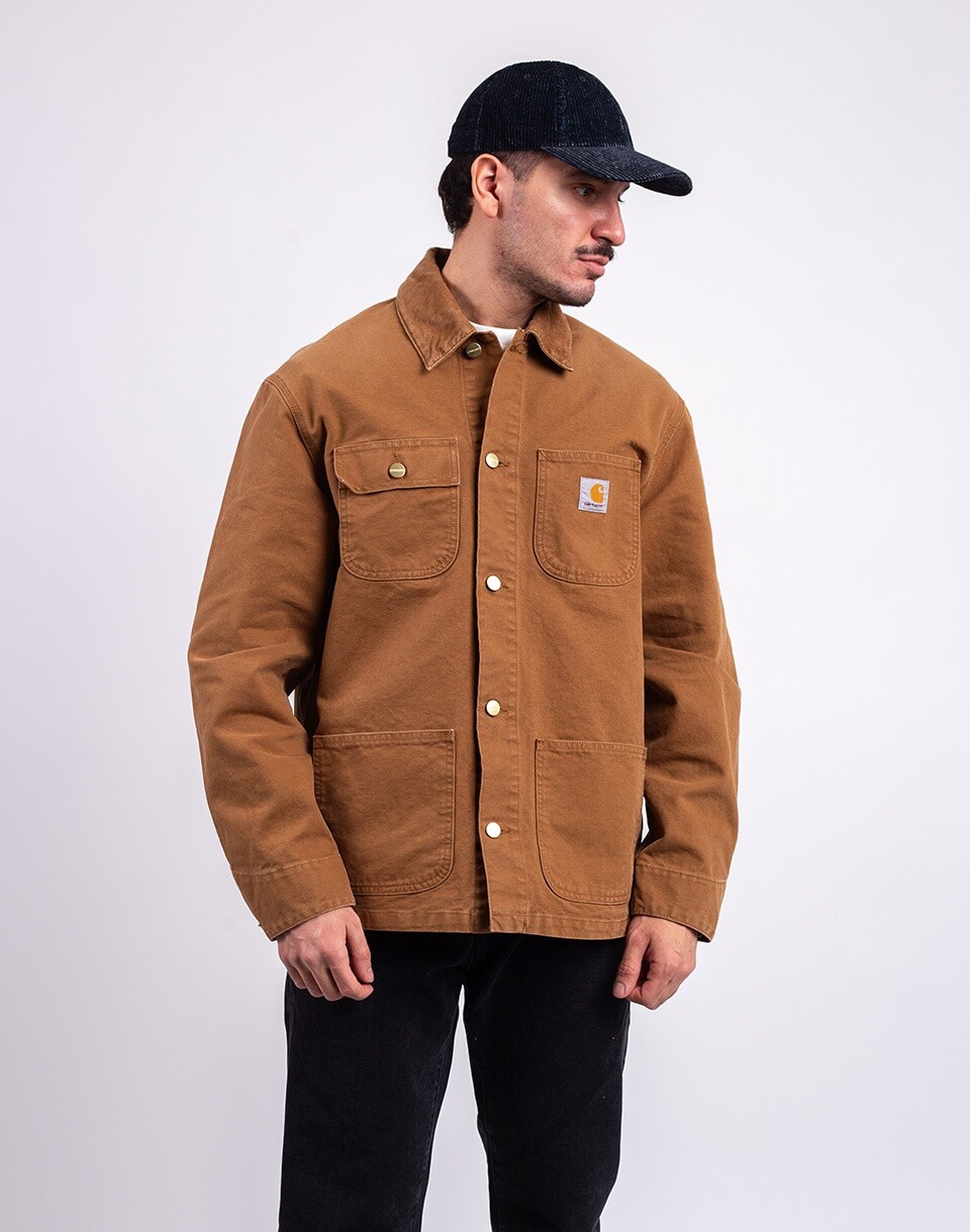 Carhartt WIP Michigan Coat Hamilton Brown/Hamilton stone canvas M
