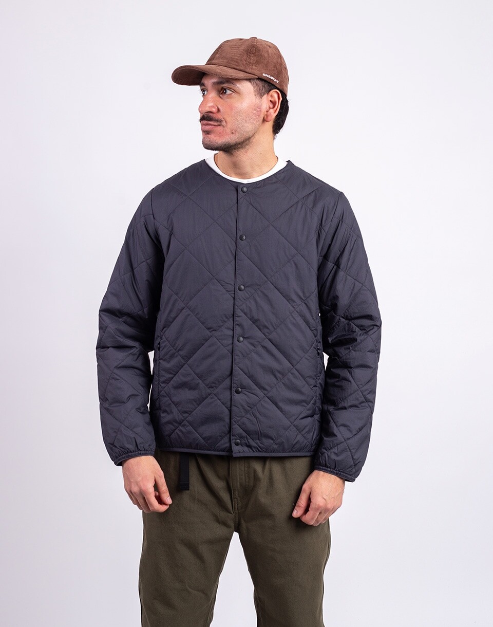 Gramicci Thermal Insulation Quilted Jacket BLACK S