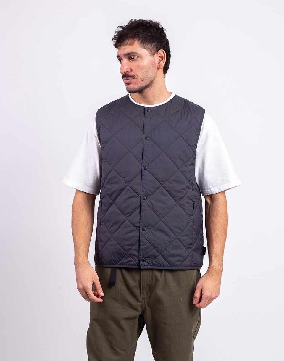 Gramicci Thermal Insulation Quilted Vest BLACK S