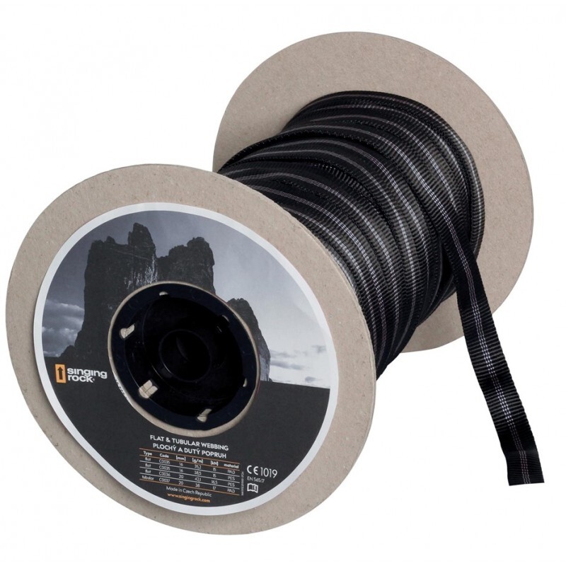 Singing Rock 16 mm 120cm Černá