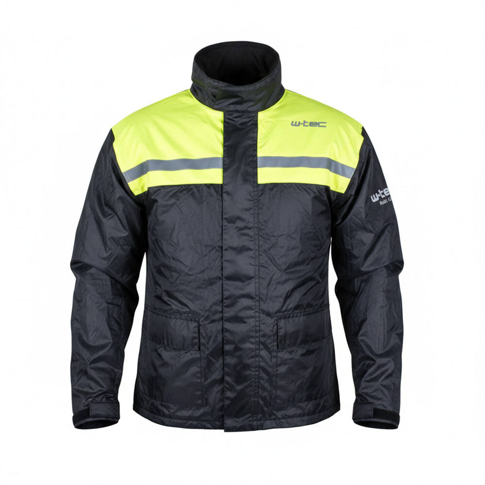 W-TEC Nowet pláštěnka černá-fluo - XS