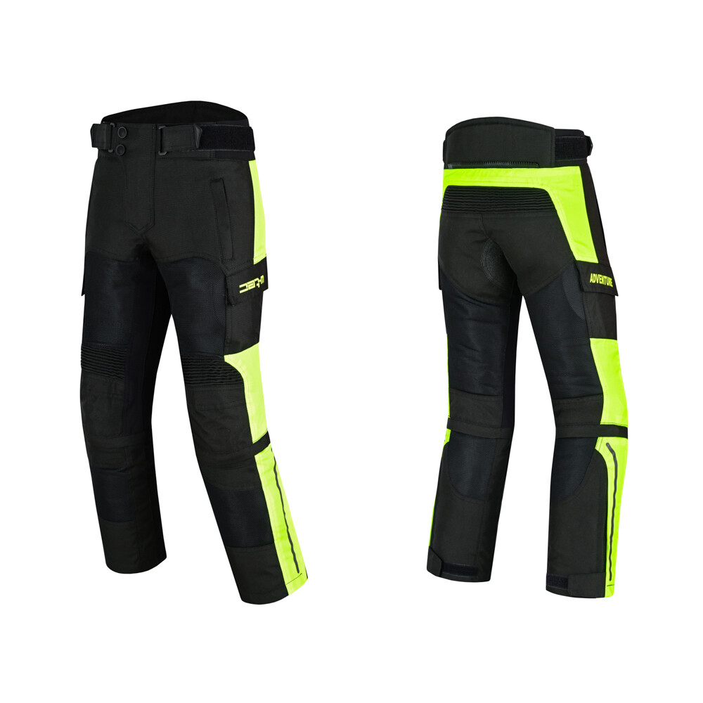 W-TEC Pinapoco kalhoty černá-fluo - S/M
