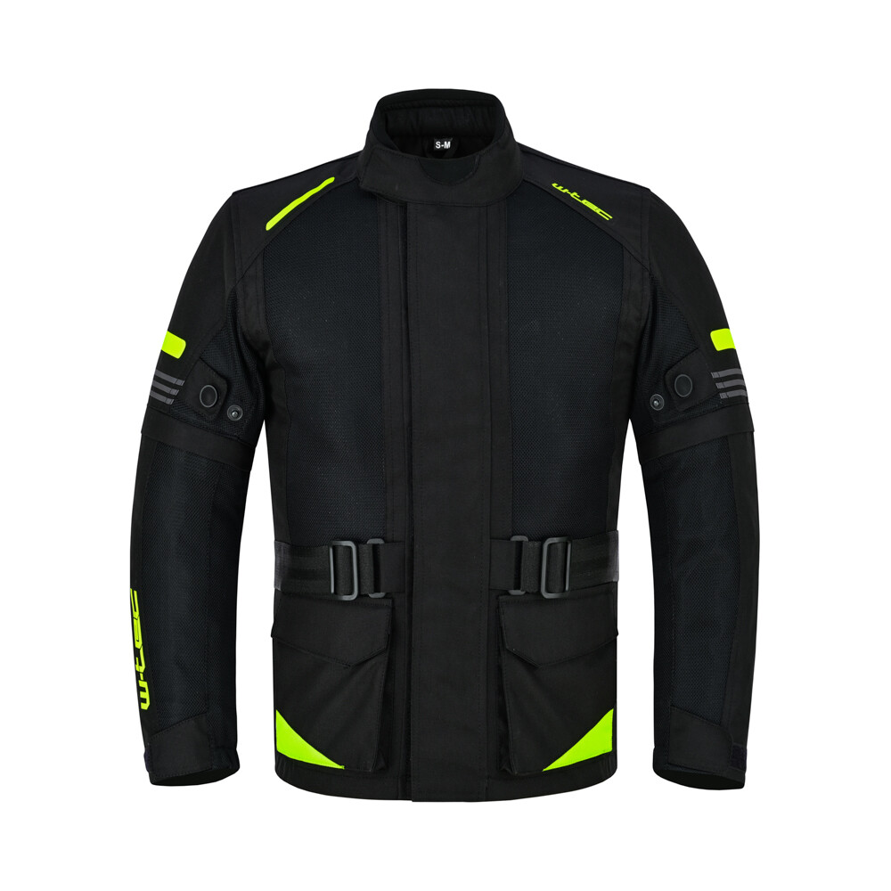 W-TEC Pinapoco bunda černá-fluo - S/M