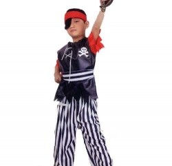 Karnevalový kostým pirát 8 - 10 let