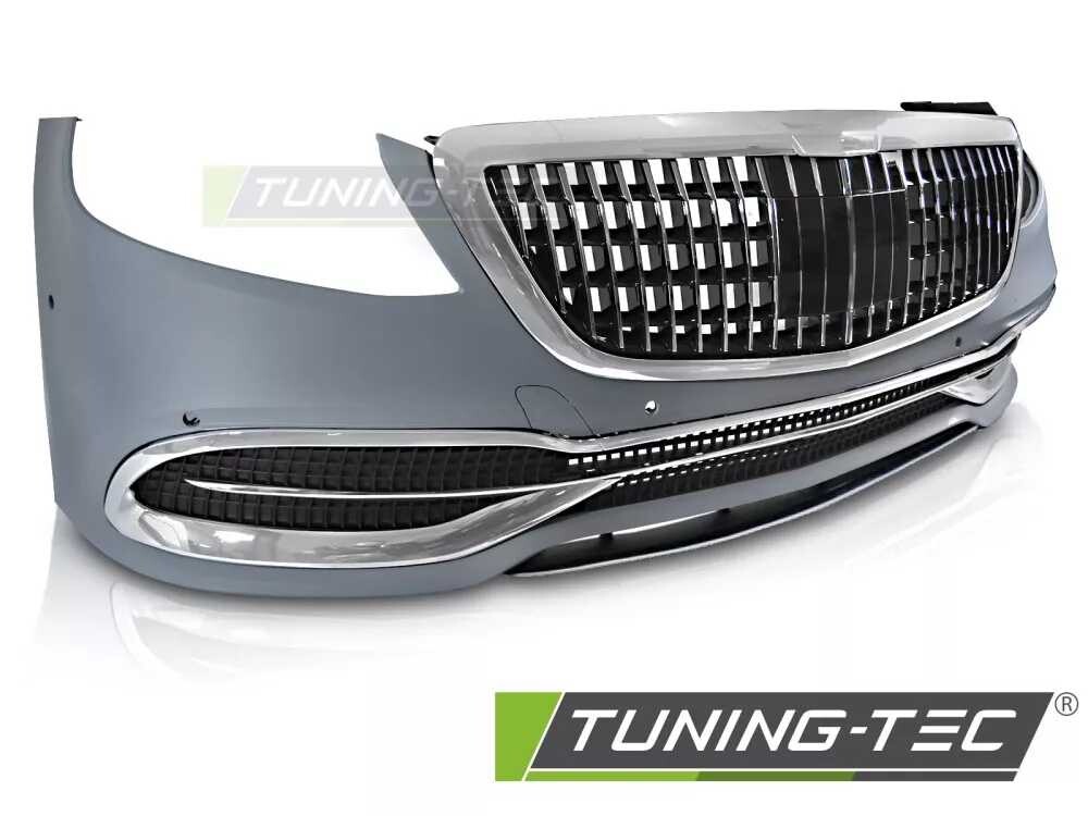 PŘEDNÍ NÁRAZNÍK SPORTOVNÍ STYL PDC ACC PRO MERCEDES S-CLASS W222 18-20