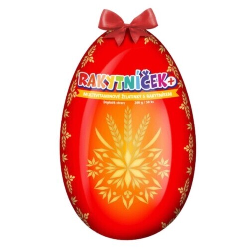 RAKYTNÍČEK+ želatinky 50ks červené vejce 2026