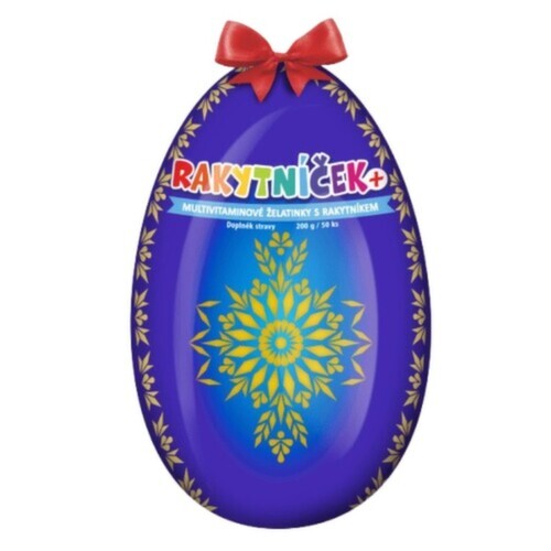 RAKYTNÍČEK+ želatinky 50ks modré vejce 2026