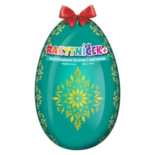 RAKYTNÍČEK+ želatinky 50ks tyrkysové vejce 2026