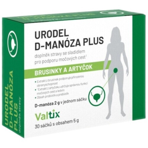Urodel D-Manóza plus 30x5g Valtix