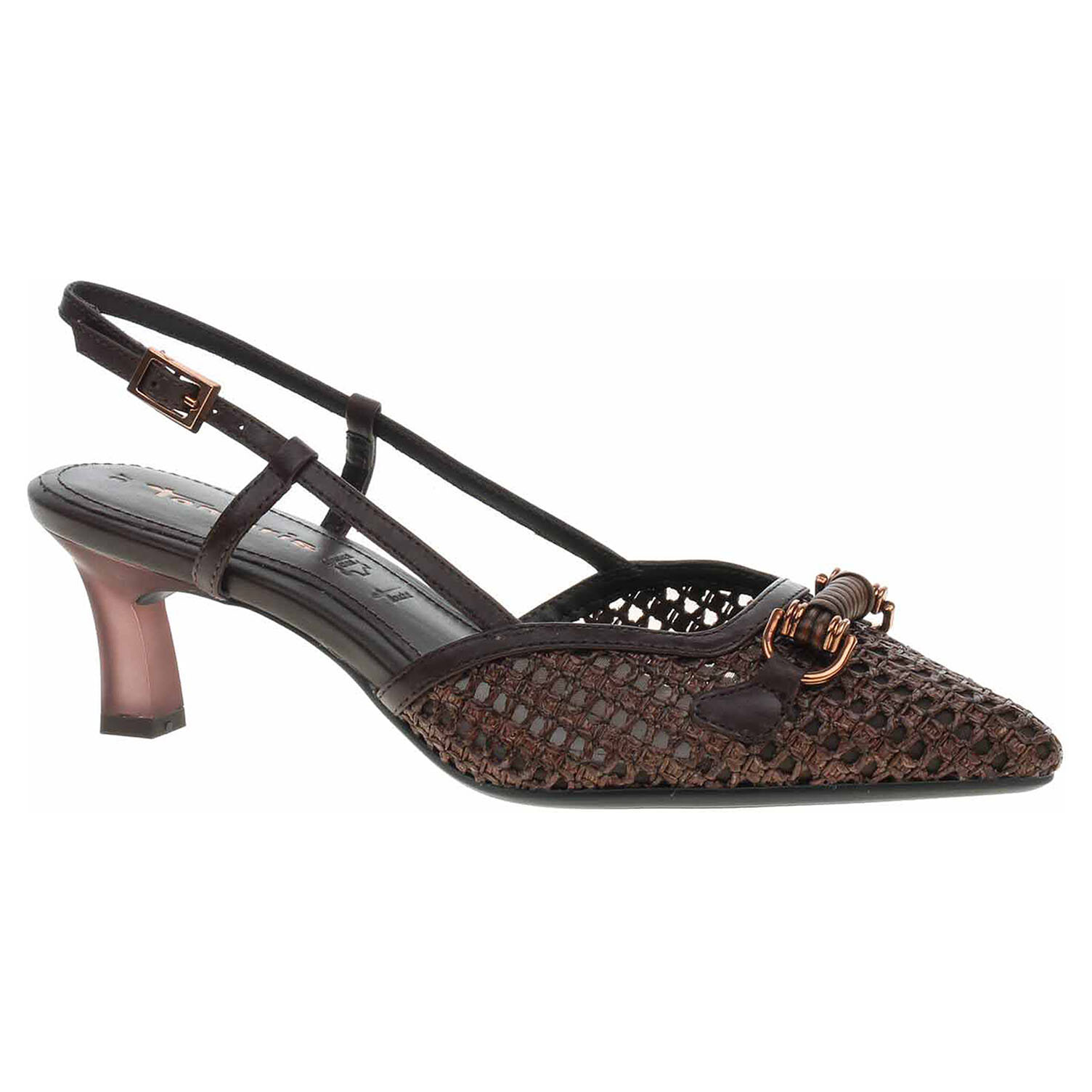 Ecco Dámské lodičky Tamaris 1-29634-44 mocca 22901822