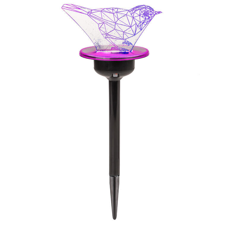 Solární 3D dekorace PTÁČEK