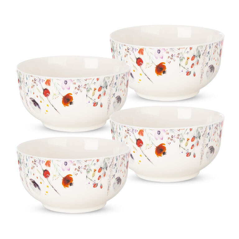 Sada porcelánových misek MÁK 4 ks