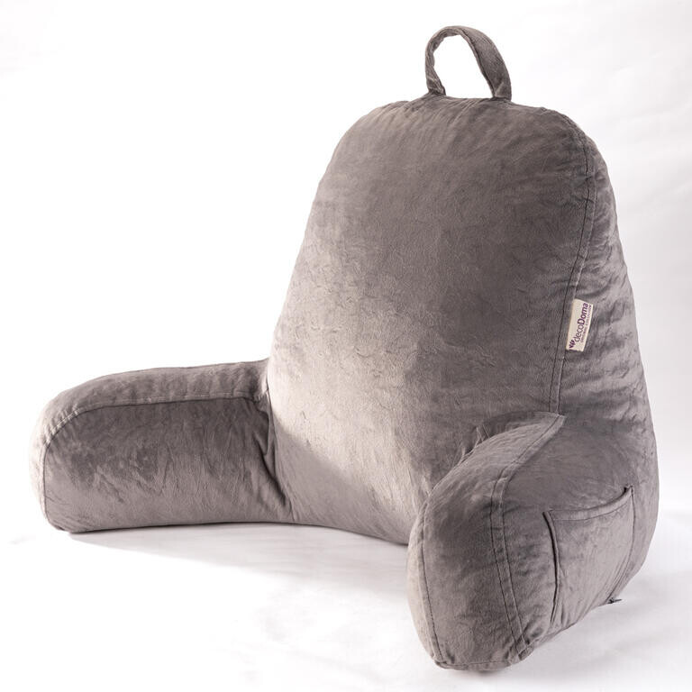 Polštář na čtení s opěrkami 65 x 85 cm