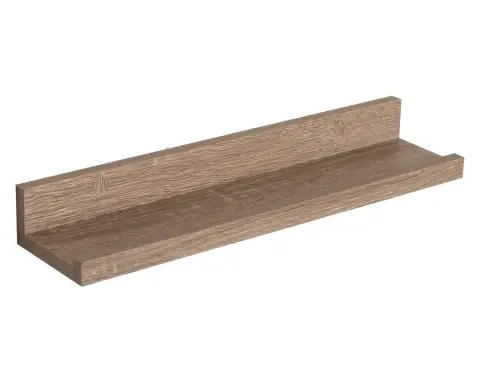 Police na zeď Larisa, 40 cm, dub sonoma