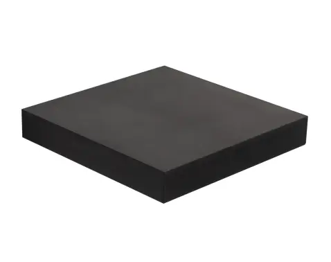 Nástěnná police Basic 25 cm, černá