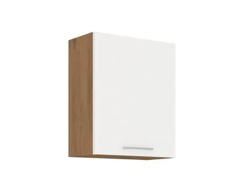 Horní kuchyňská skříňka Vigo, dub lancelot/bílý lesk, šířka 60 cm