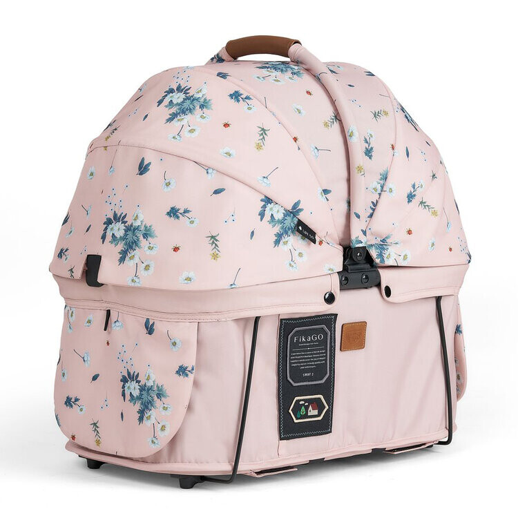 FIKAGO Nosič pro psy a kočky Sway2 Arctic Flower