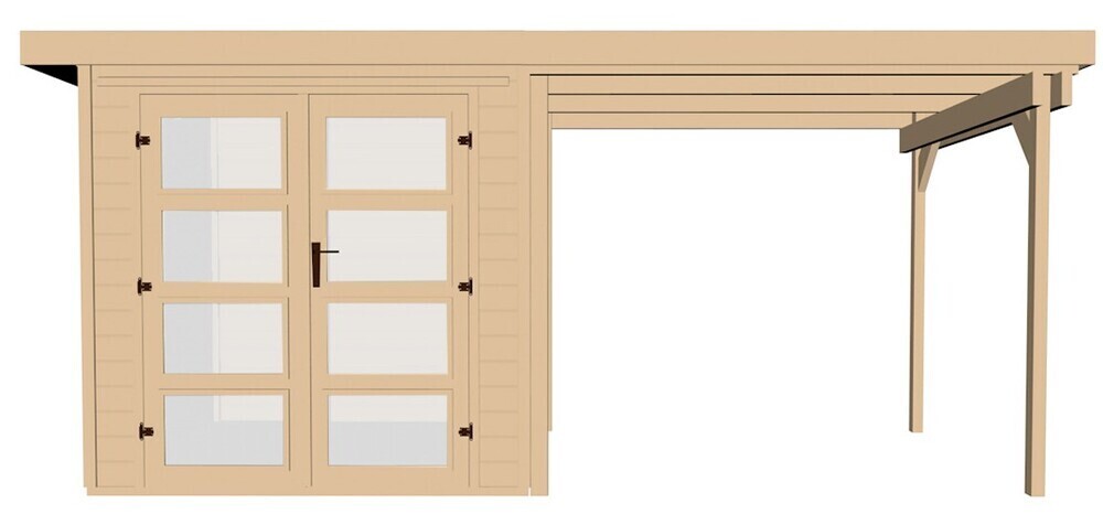 Dřevěný zahradní domek 321 Weka