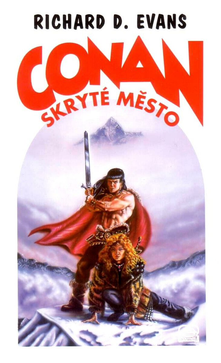 Conan a skryté město - Richard D. Evans