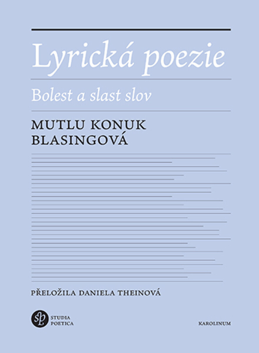 Lyrická poezie - Mutlu Konuk  Blasingová