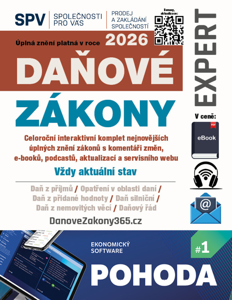 Daňové zákony 2026 Expert - Redakční