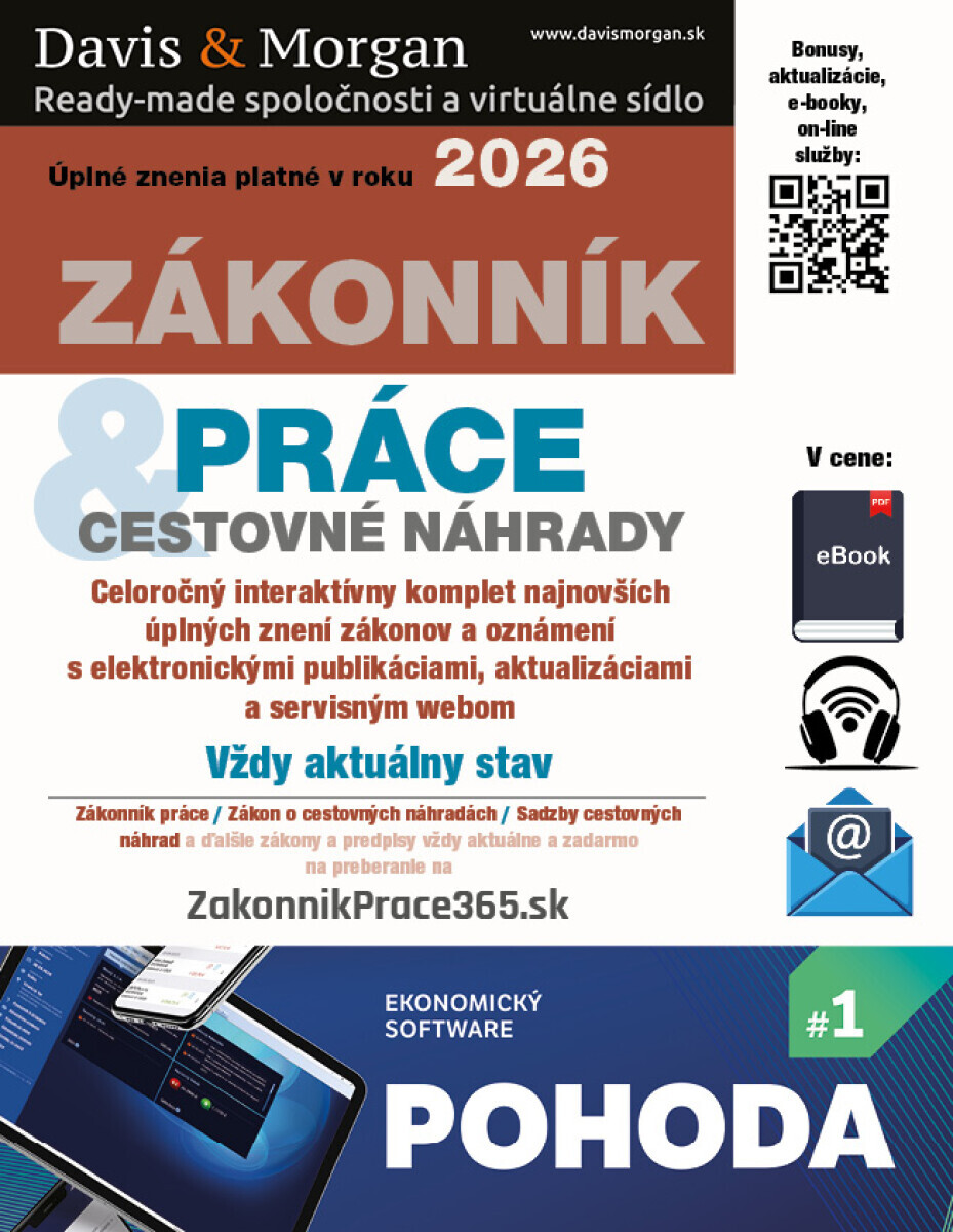 Zákonník práce & Cestovné náhrady 2025 - Redakčný